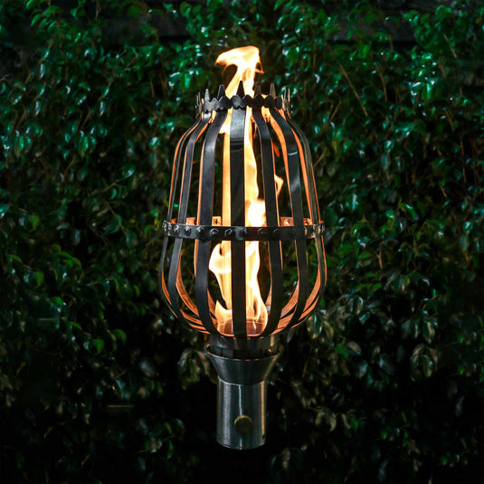Urn Original TOP Torch & Post Complete | Fire Torch