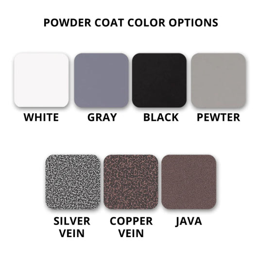 Round Frisco - Powder Coated Metal - Match Lit | Fire Table