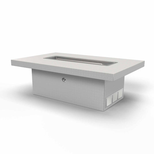 Rectangular Grove Fire Table - Hardieboard & Steel Frame | Fire Table