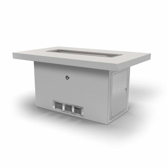 Rectangular Newport Fire Table - Hardieboard & Steel Frame | Fire Table