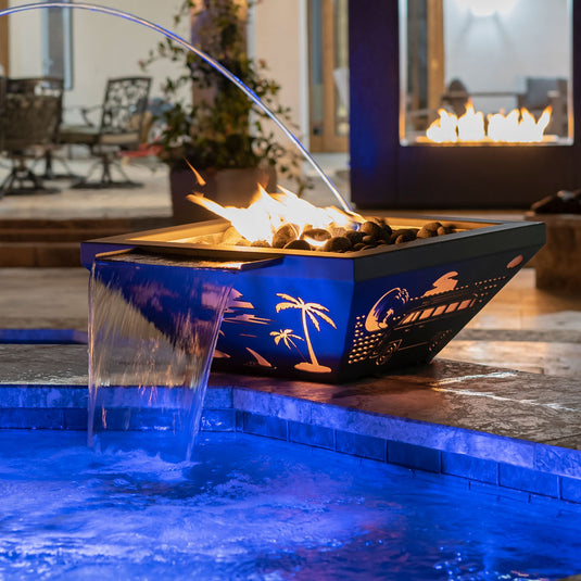 Transform Your Oasis with Lighthouse LED Fire Bowls by The Outdoor Plus
