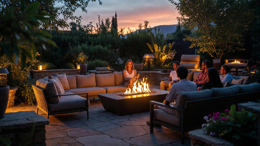 Outdoor fire table trends for 2026 backyard gathering setup.