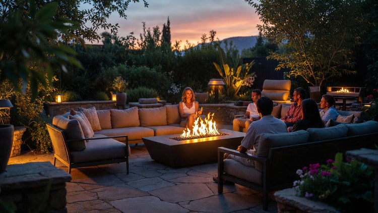 Outdoor fire table trends for 2026 backyard gathering setup.