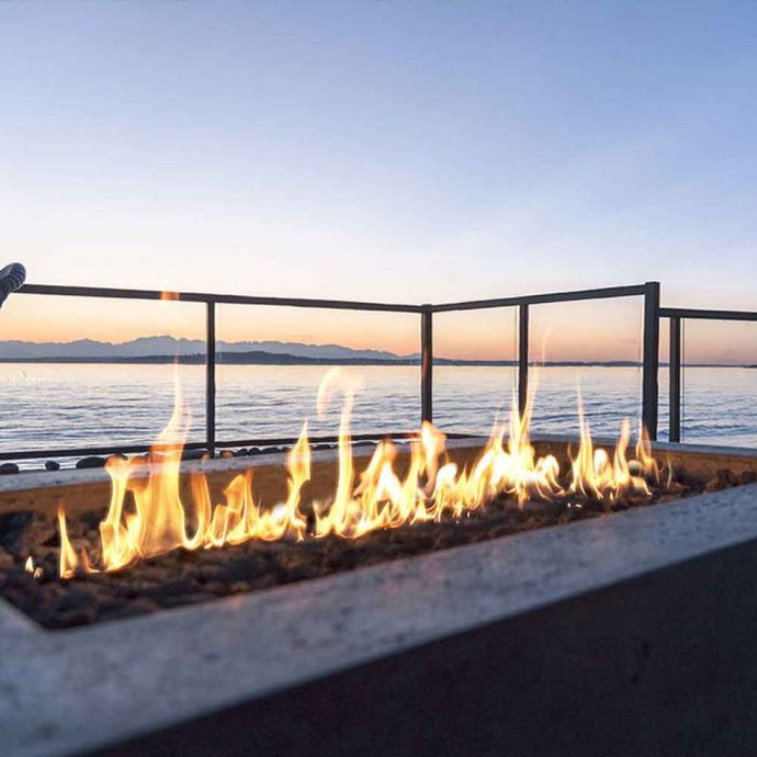 Transform Your Outdoor Space with Tavola 72 Narrow Fire Table - The Perfect Addition to Your Backyard Oasis