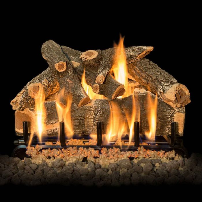 Load image into Gallery viewer, 36&quot; Arizona Weathered Oak 9-Piece Vented Gas Log Set - AWO36LOGS
