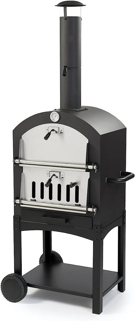 Standalone Wood/Charcoal Fired Garden Oven | Pizza Oven