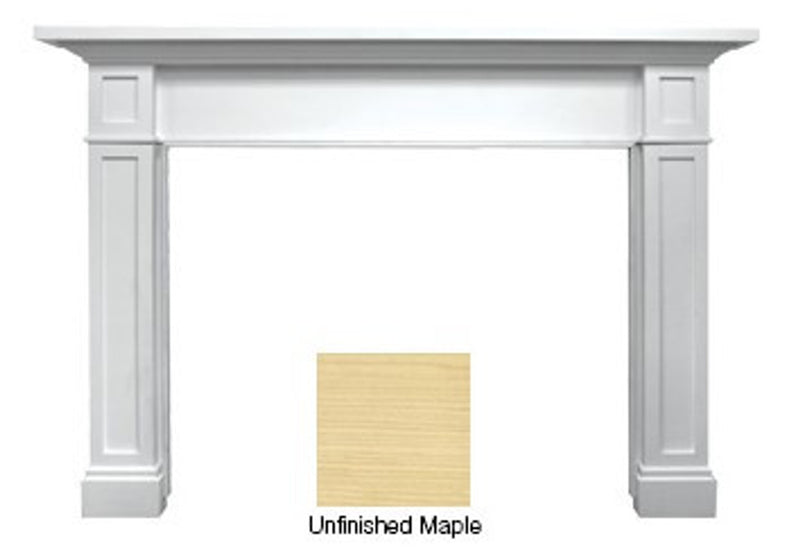 Load image into Gallery viewer, Majestic Acadia A Unfinished Maple Flush Wood Mantel
