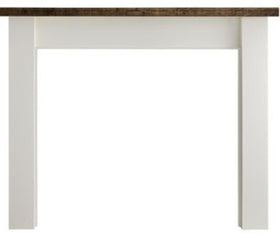 Majestic Laurel B Ebony Maple Top with Primed MDF Flush Wood Mantel