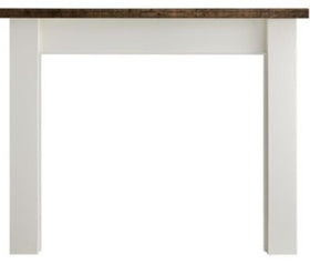 Majestic Laurel C Ebony Maple Top with Primed MDF Flush Wood Mantel