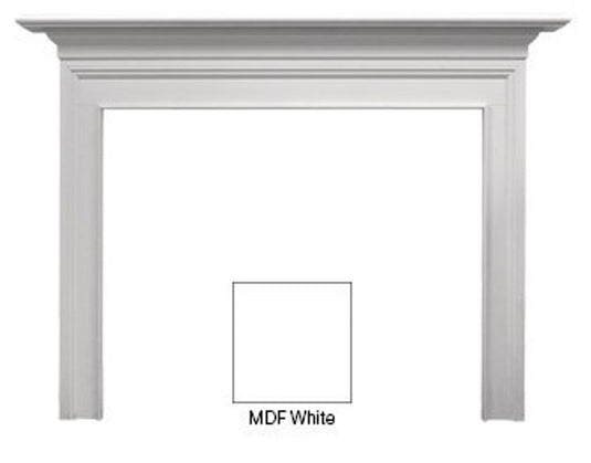 Majestic Richland C Primed MDF Flush Wood Mantel