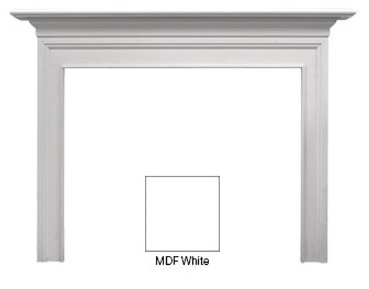 Majestic Richland B Primed MDF Flush Wood Mantel