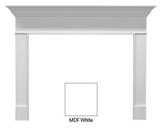 Majestic Wescott C Primed MDF Flush Wood Mantel - Large