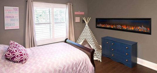 Napoleon Alluravision 60 Wall Mount Deep Depth Electric Fireplace - NEFL60CHD-1