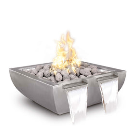 Square Avalon Stainless Steel - Twin Spill | Fire & Water Bowl