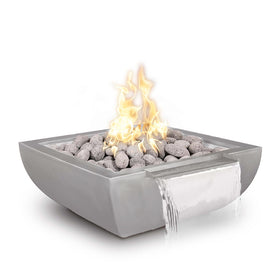 Square Avalon Stainless Steel - Wide Spill | Fire & Water Bowl