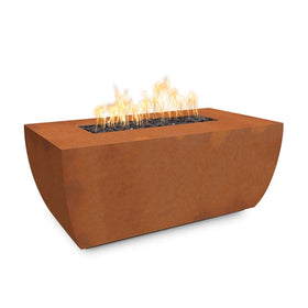 Rectangular Avalon - 15” Tall - Corten Steel | Fire Table