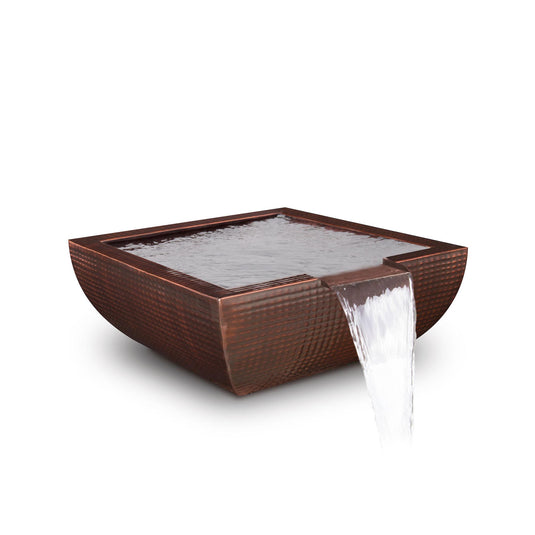 Avalon Hammered Copper & Stainless Steel | Water Bowl