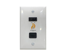 Majestic Battery Backup Wall Switch Kit (to mount the battery backup on the wall)
