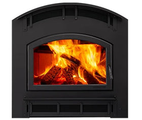 Majestic Quadra-Fire Mission Arch Front, Classic Black