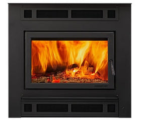 Majestic Quadra-Fire Mission Rectangular Front, Classic Black