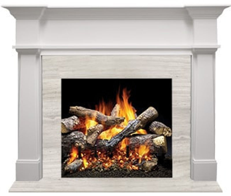 Load image into Gallery viewer, Majestic Signature Series Set 3 49&quot; Single-Pack Driftwood Marble Stone Surround
