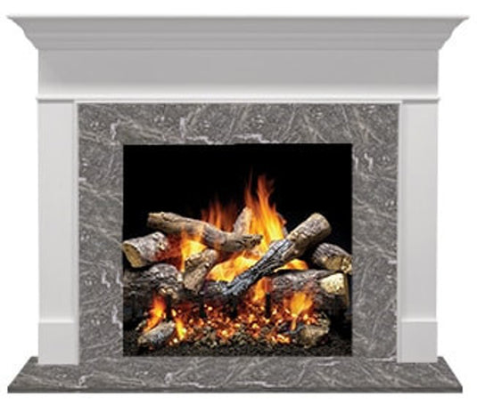 Majestic Wescott C Primed MDF Flush Wood Mantel - Large