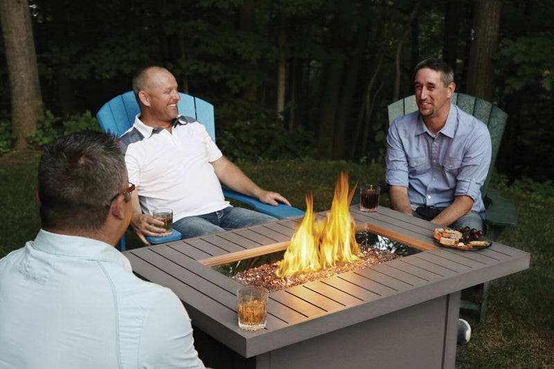 Load image into Gallery viewer, Napoleon Hamptons Rectangle Propane Patioflame Table - HAMP1-GY
