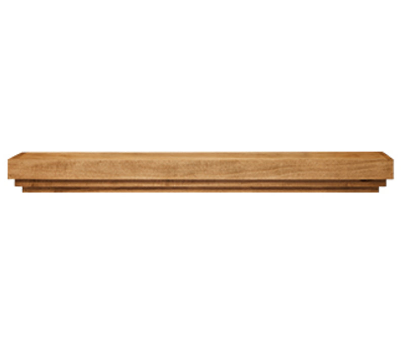 Load image into Gallery viewer, Majestic 48&quot; Crosby Unfinished Maple Wood Mantel Shelf
