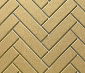 Majestic Firebrick Yellow Herringbone Brick Extensions