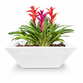 Square Maya GFRC Concrete | Planter Bowl