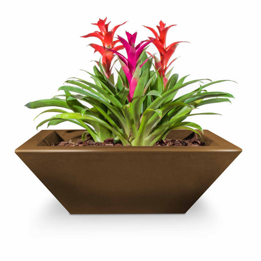 Square Maya GFRC Concrete | Planter Bowl