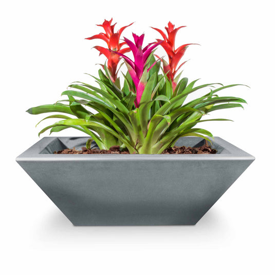 Square Maya GFRC Concrete | Planter Bowl