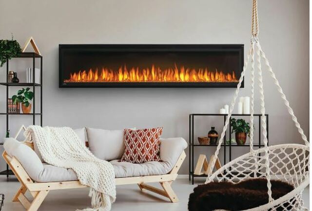 Load image into Gallery viewer, Napoleon Entice 72 Wall Mount Slimline Electric Fireplace - NEFL72CFH
