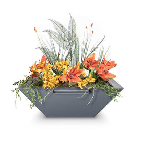 Maya Powder Coated | Planter + Water Bowl