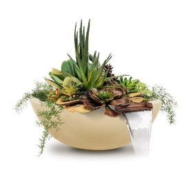 Sedona GFRC Concrete | Planter + Water Bowl