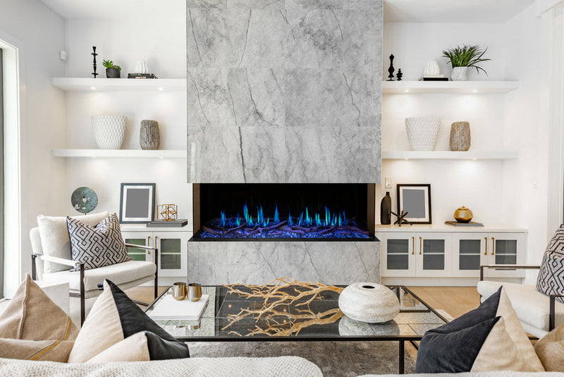 Load image into Gallery viewer, Modern Flames Orion Multi 52&quot; Multi-Sided HELIOVISION Virtual Electric Fireplace - OR52-MULTI
