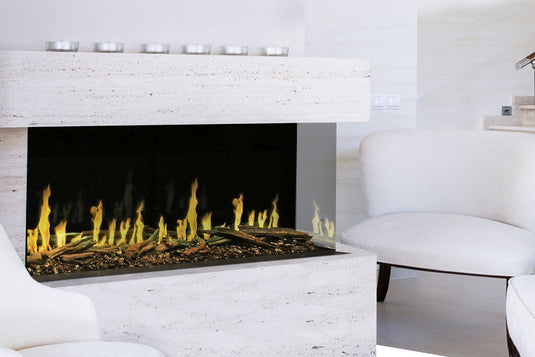 Modern Flames Orion Multi 60" Multi-Sided HELIOVISION Virtual Electric Fireplace - OR60-MULTI