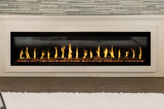 Modern Flames Orion Slim 76" Single-Sided HELIOVISION Virtual Electric Fireplace - OR76-SLIM