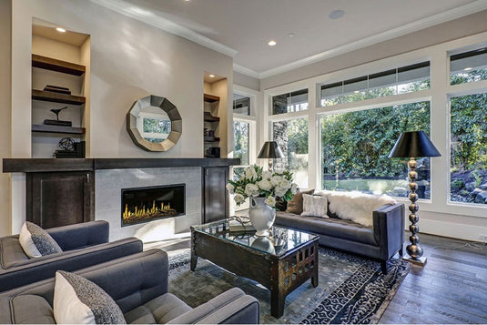 Modern Flames Orion Slim 52" Single-Sided HELIOVISION Virtual Electric Fireplace - OR52-SLIM