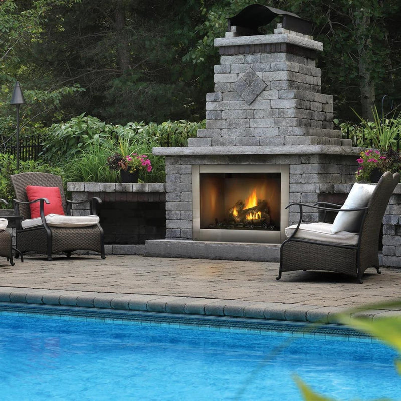 Load image into Gallery viewer, Napoleon Riverside 42 Steel Outdoor Fireplace - GSS42CFN
