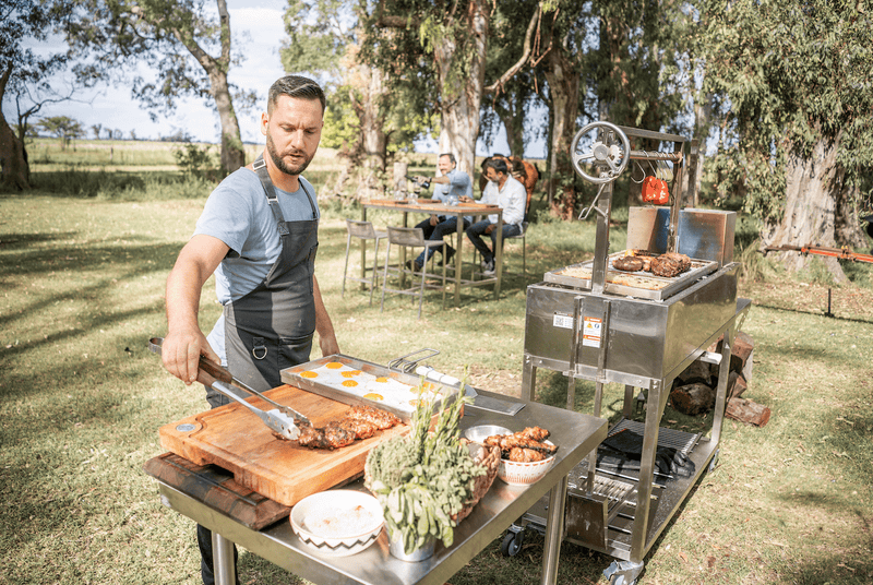 Load image into Gallery viewer, Tagwood BBQ Height Adjustable Griddle | BBQ54SS
