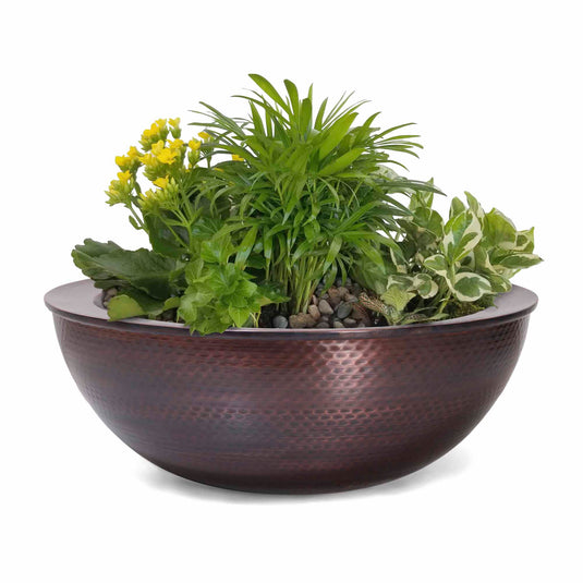 Sedona Hammered Copper | Planter Bowl