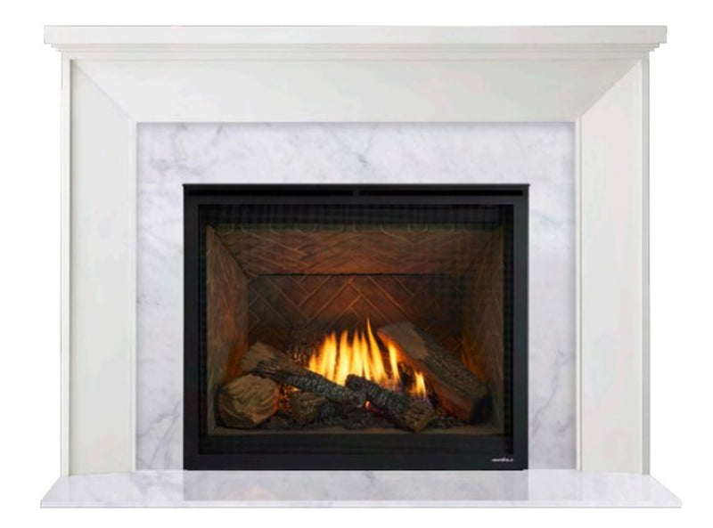 Load image into Gallery viewer, Majestic Walker B Primed MDF Flush Wood Mantel
