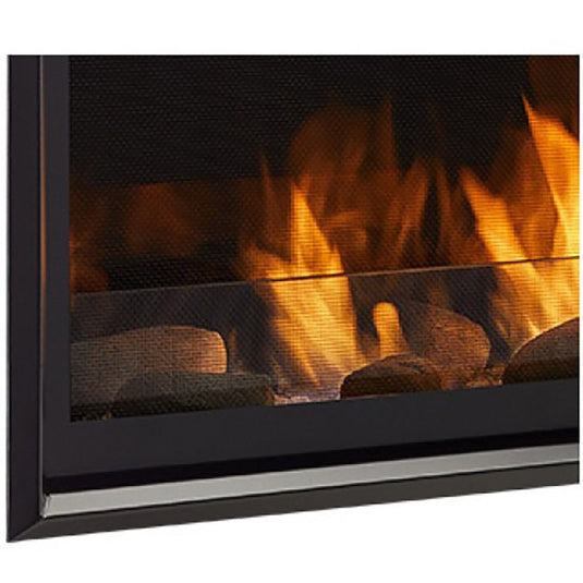 Monessen Satin Black Trim Kit for AVFL42 Fireplace