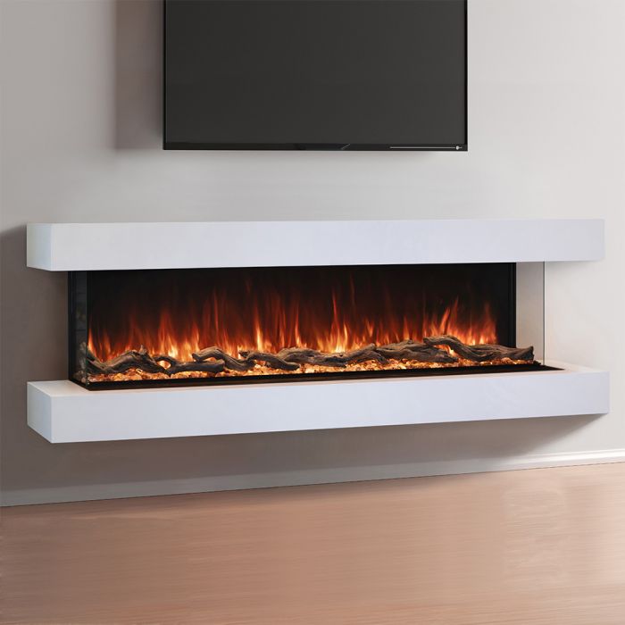 Load image into Gallery viewer, Modern Flames Landscape Pro Multi 56&quot; Multi-Sided Built-In Electric Fireplace - LPM-5616
