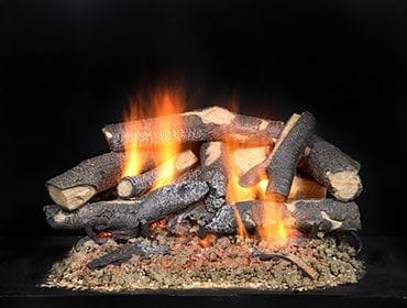 Majestic 24" Fireside Supreme Oak Gas Log Set