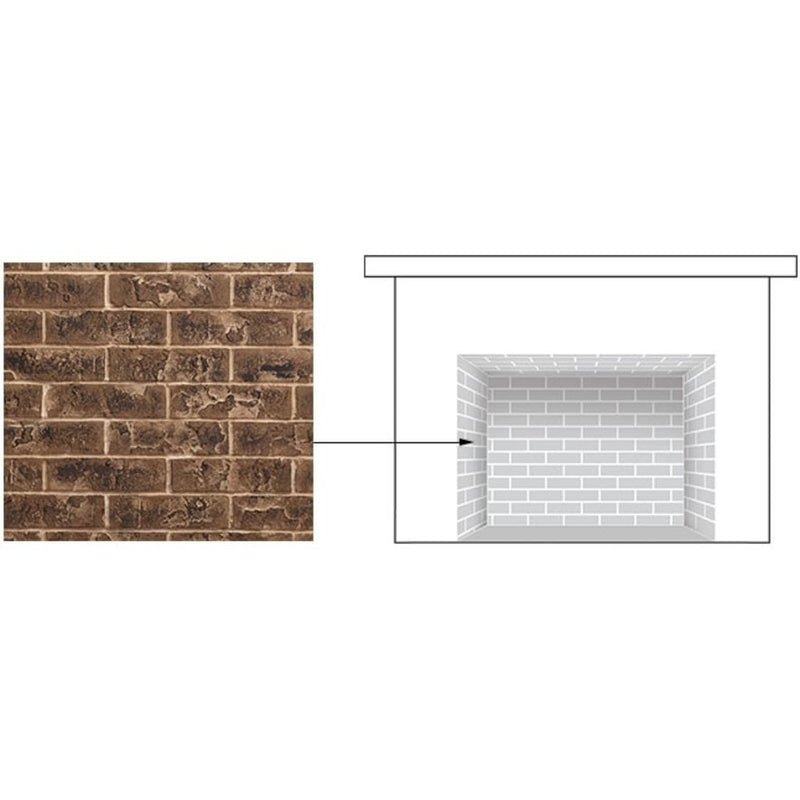 Load image into Gallery viewer, Majestic Brick Interior Panels for 42&quot; Marquis II Direct Vent Fireplace
