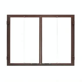 Majestic Bronze Premium Outdoor Glass Bi-Fold Door for Castlewood 42