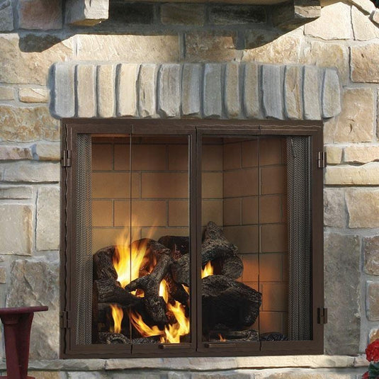 Majestic Castlewood 42" Outdoor Wood-Burning Fireplace