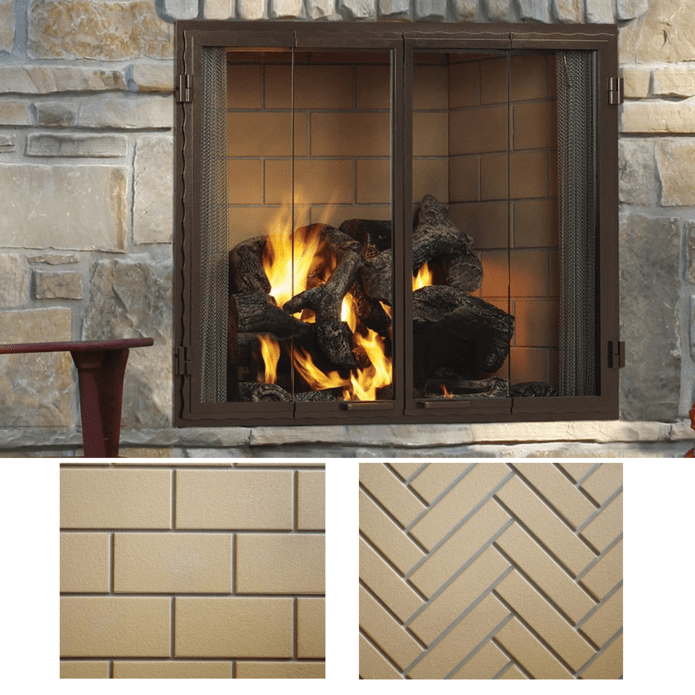 Load image into Gallery viewer, Majestic Castlewood 42&quot; Outdoor Wood-Burning Fireplace
